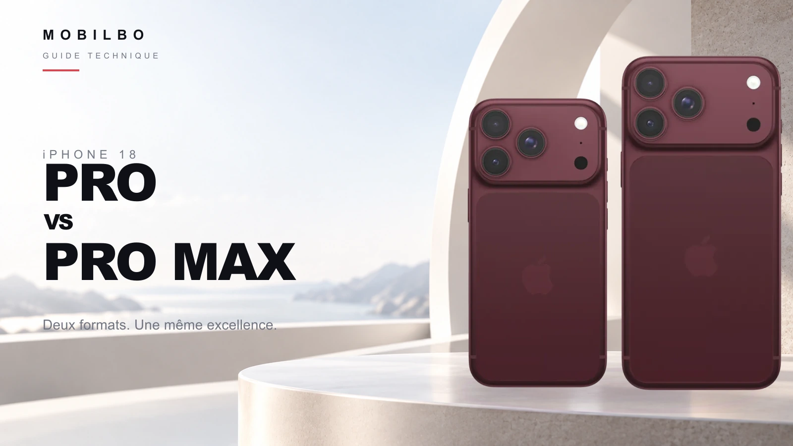 iPhone 18 Pro et iPhone 18 Pro Max : caractéristiques techniques vérifiées