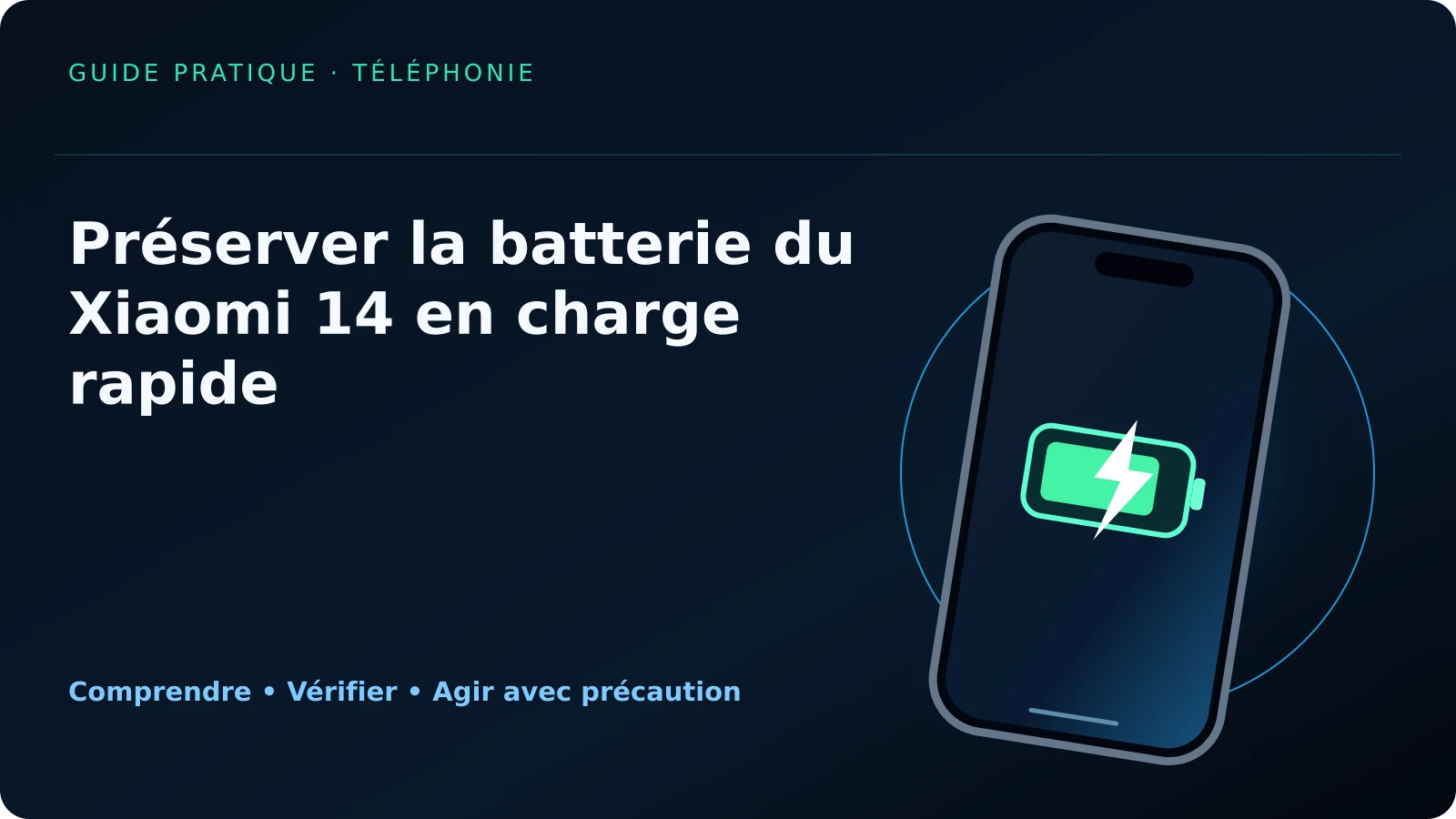 Préserver la batterie du Xiaomi 14 en charge rapide